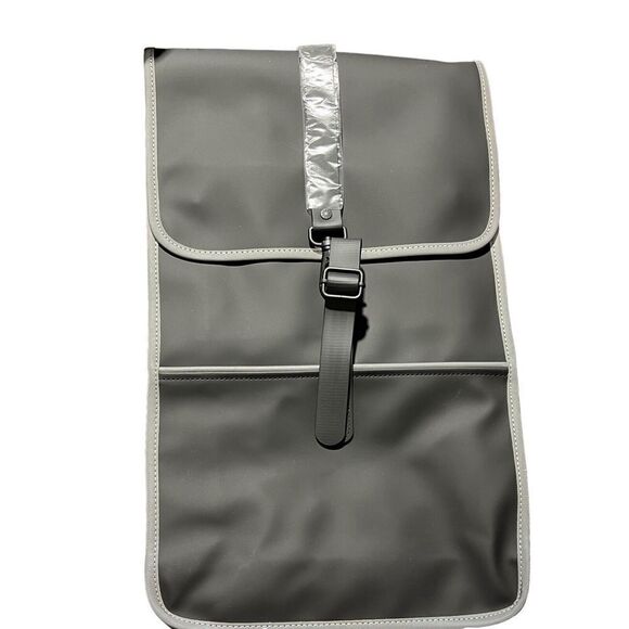 RAINS‎ Backpack Women’s Reflective | 70 Black H18.9 x W11.8 x D4.7” Rucksack main image 10